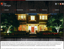 Tablet Screenshot of nudesignbuilders.com
